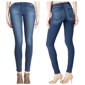 PAIGE Skyline Skinny Jeans Gabrielle Wash Size 30 Made in USA Stretch Denim